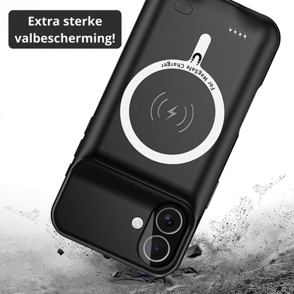 Magnetische 2-in-1 PowerCase 10000mAh Magsafe Wireless Charger Case